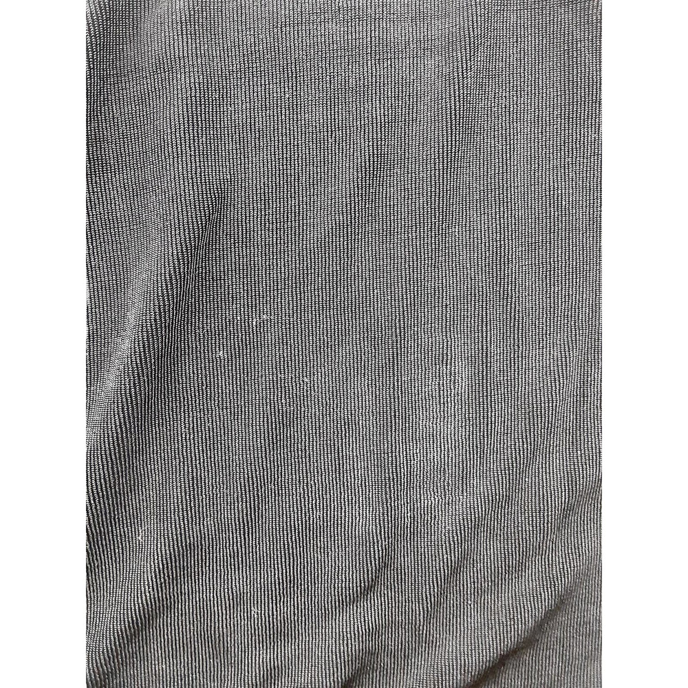 Vintage Chicos Travelers Women's Black Slinky Knit Cowl Neck 3/4 Sleeve Top XL 3 - Picture 8 of 10